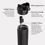 Rise 25oz | Black Stainless thumbnail image 2 